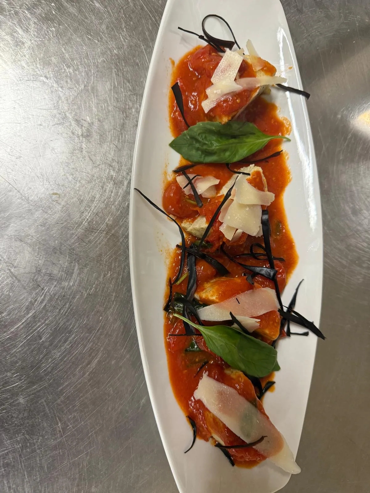 Medaglione al pepe verde